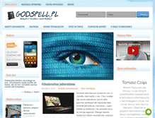 Tablet Screenshot of godspell.pl